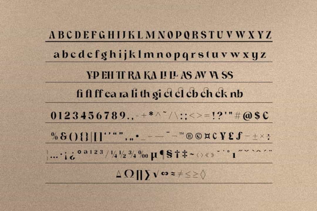 Bargim Font Image 3