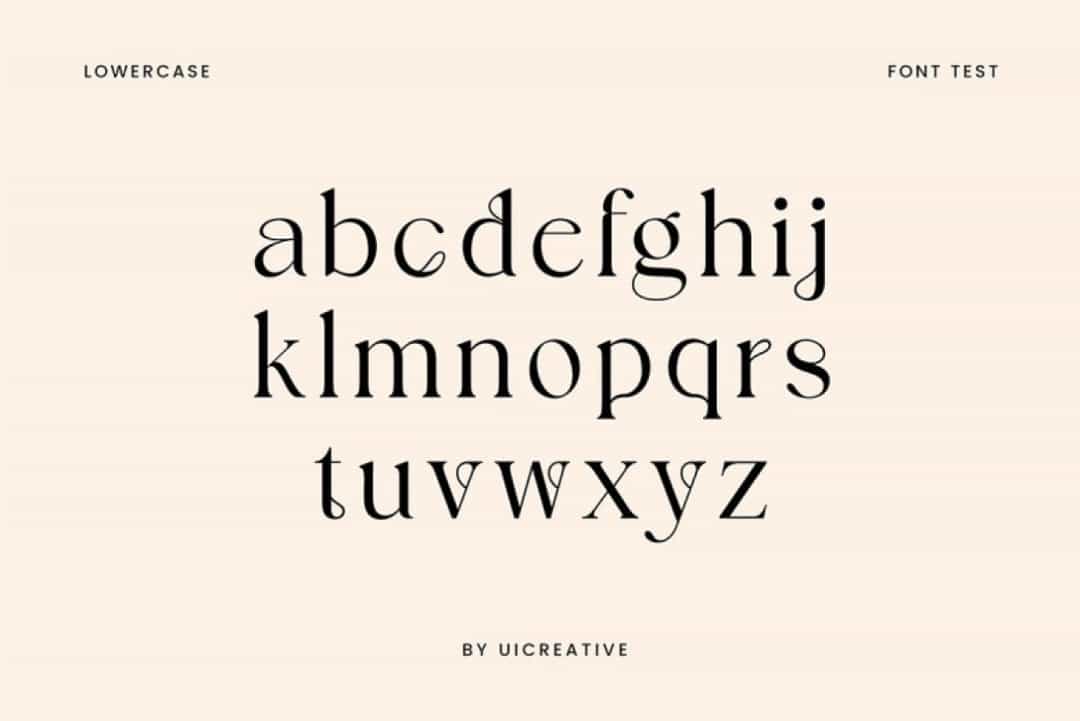 Grandeurs Font Image 3