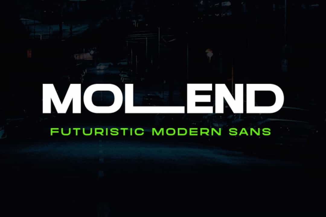 Molend Font Image 1