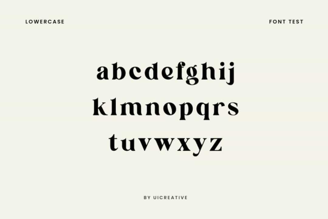 Minggola Font Image 3