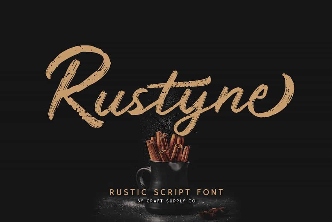 Rustyne Font Image 1