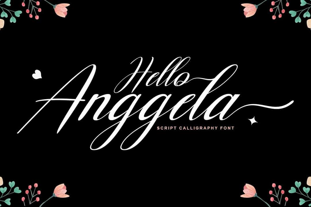 Hello Anggela Font Image 1