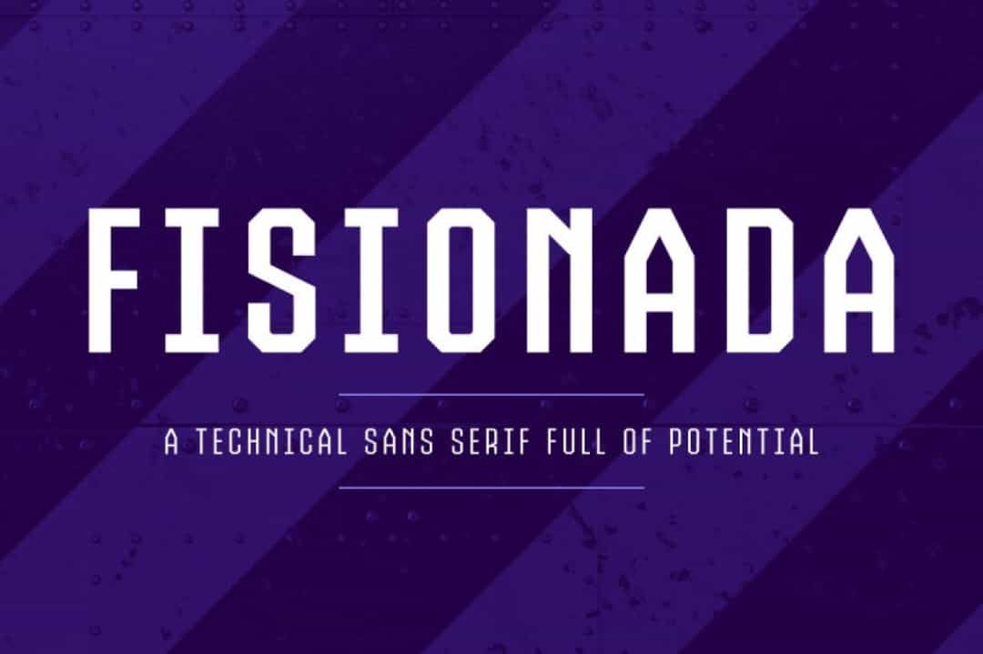 Fisionada Font Image 1