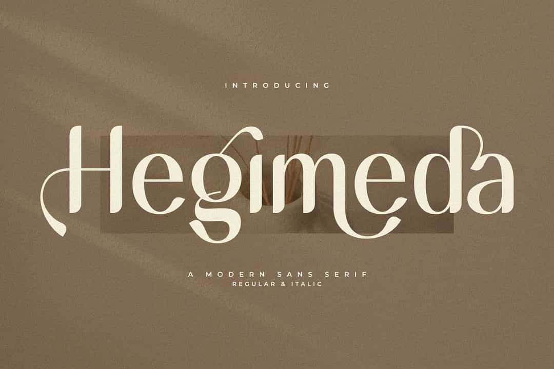 Hegimeda Font Image 1