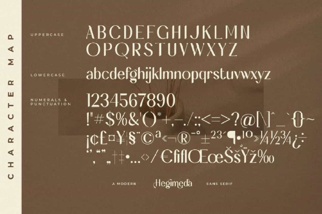 Hegimeda Font Image 3