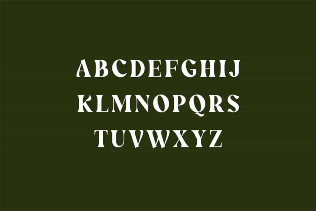Wainscoted Font Image 2