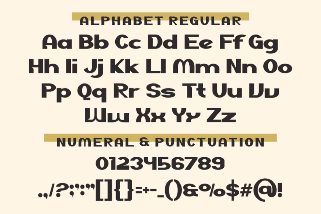 Qandia Font Image 2