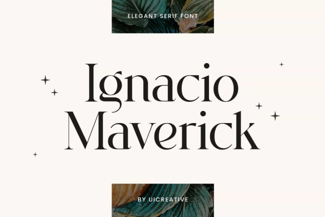 Ignacio Maverick Font Image 1