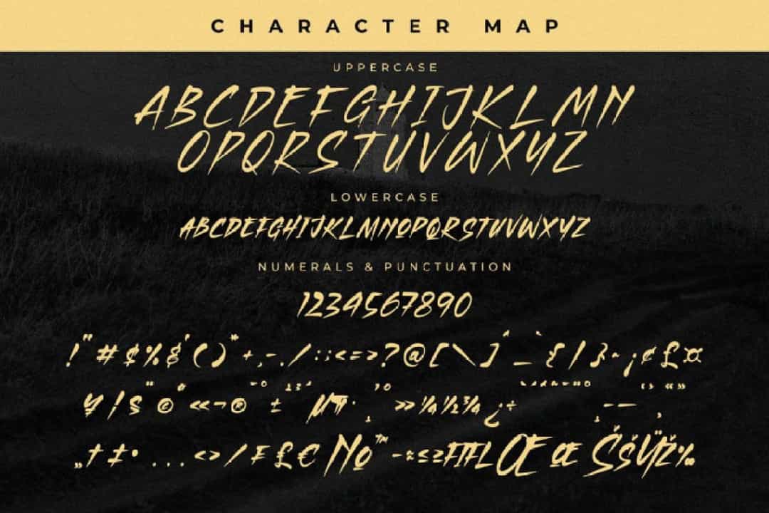 Chanrest Font Image 3