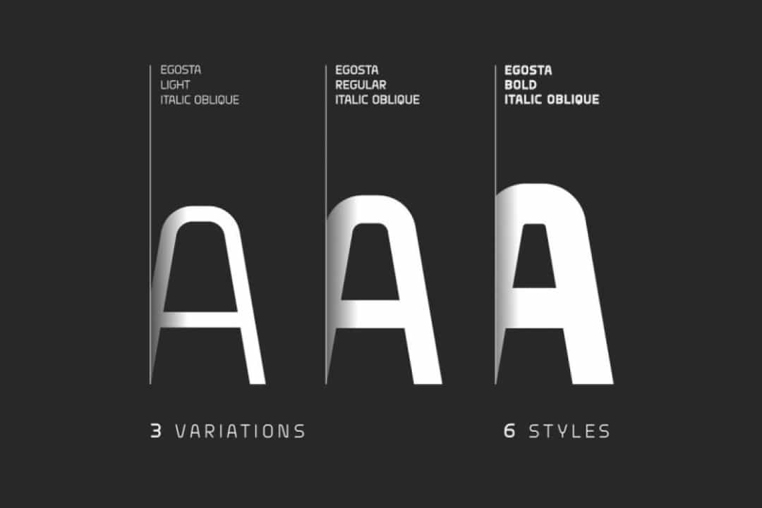 Egosta Font Image 2