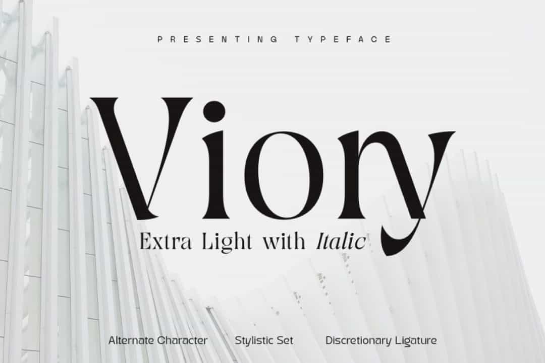 Viory Font Image 1