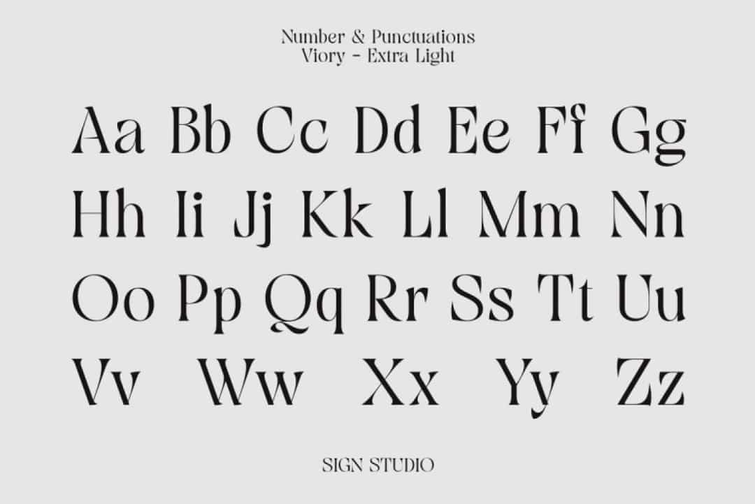 Viory Font Image 2