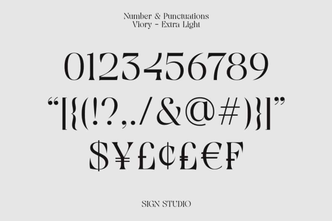 Viory Font Image 3