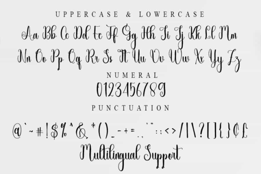 Hello Birthday Font Image 3