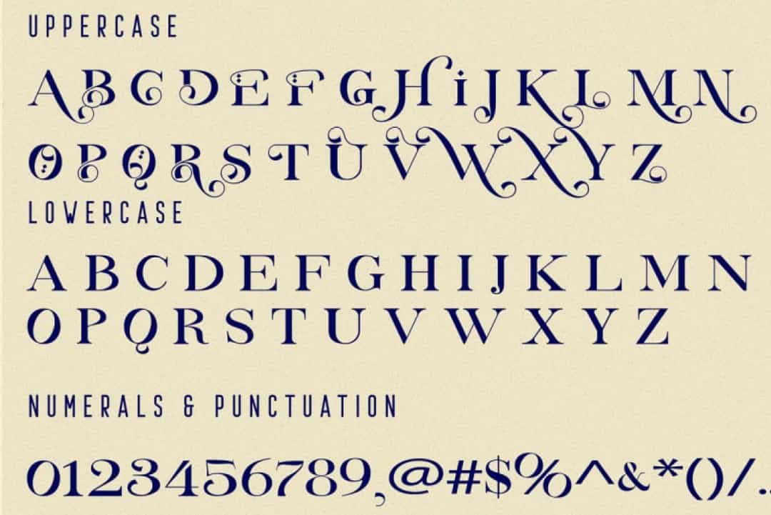 Words Taken Font Image 3