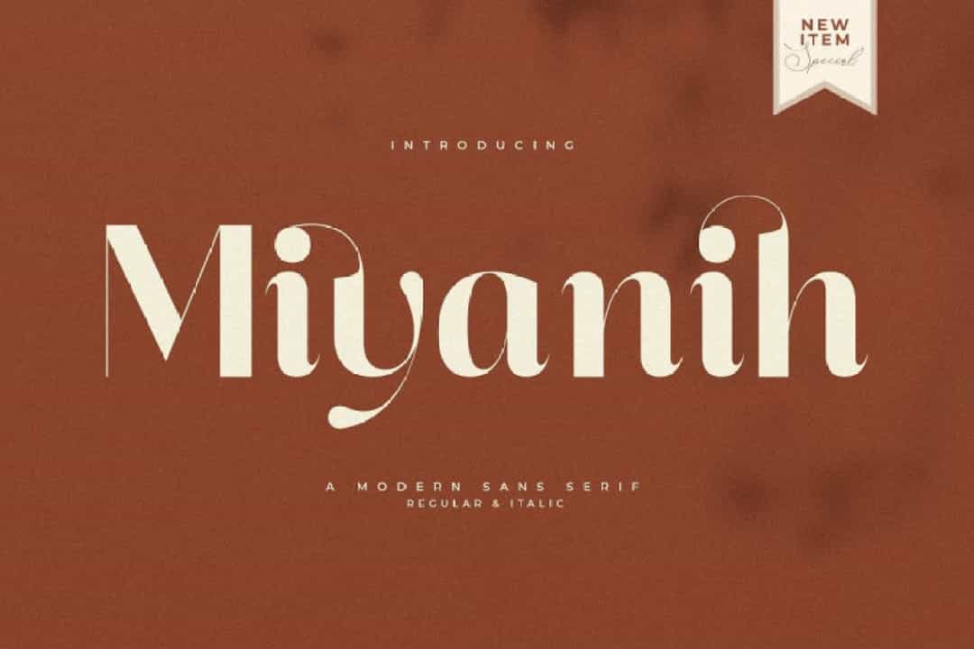 Miyanih Font Image 1