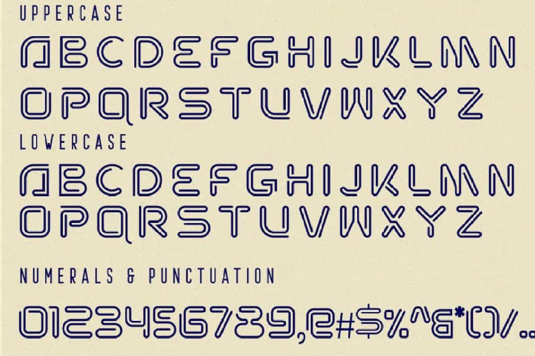 Neon World Font Image 2