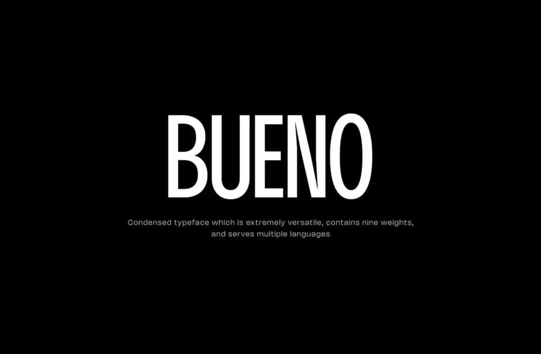 Bueno Font Image 1