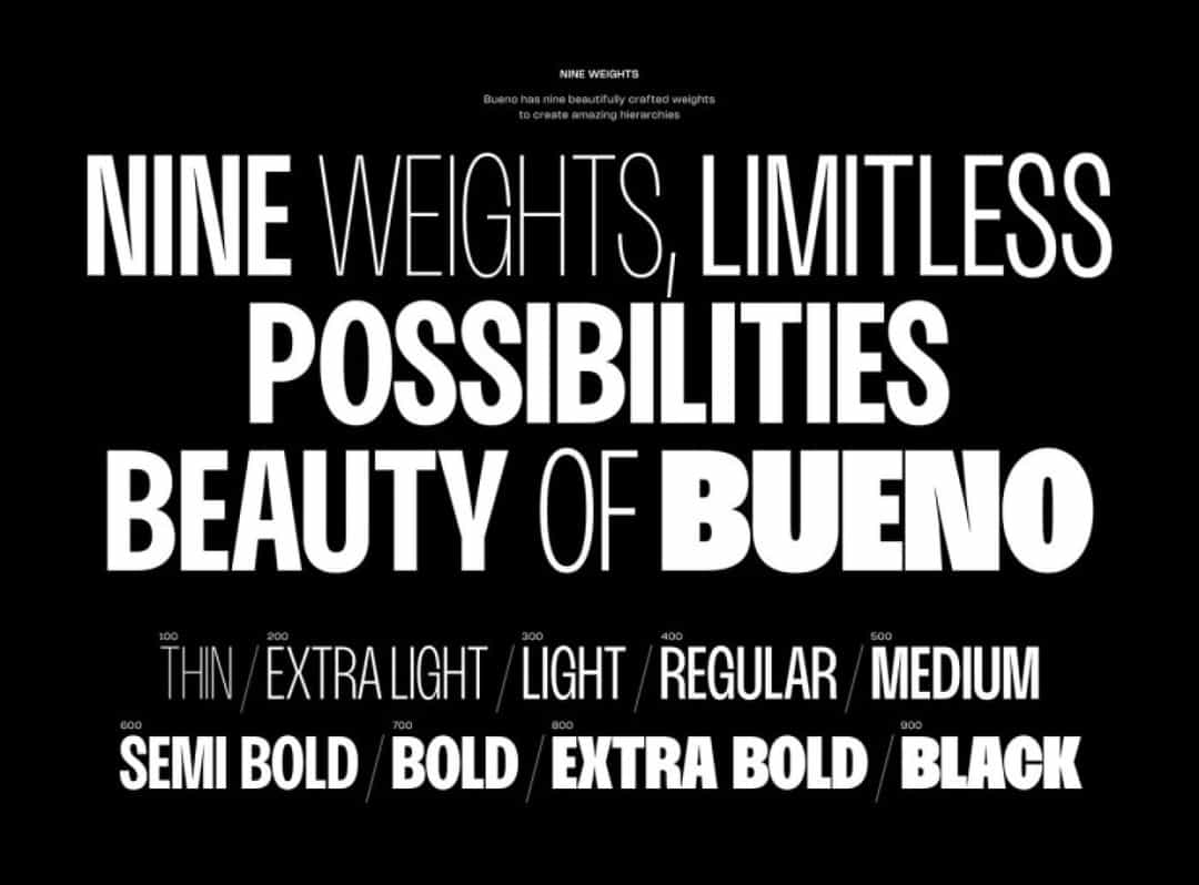 Bueno Font Image 2
