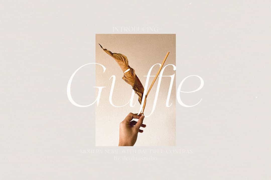 Guffie Font Image 1