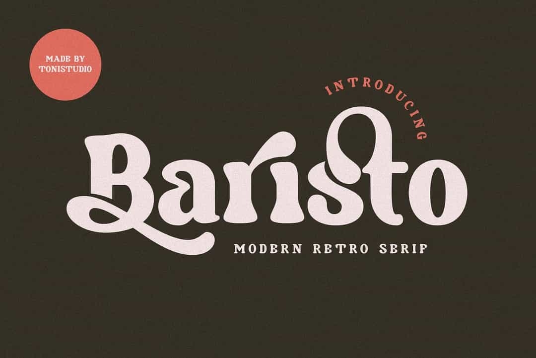 Baristo Font Image 1