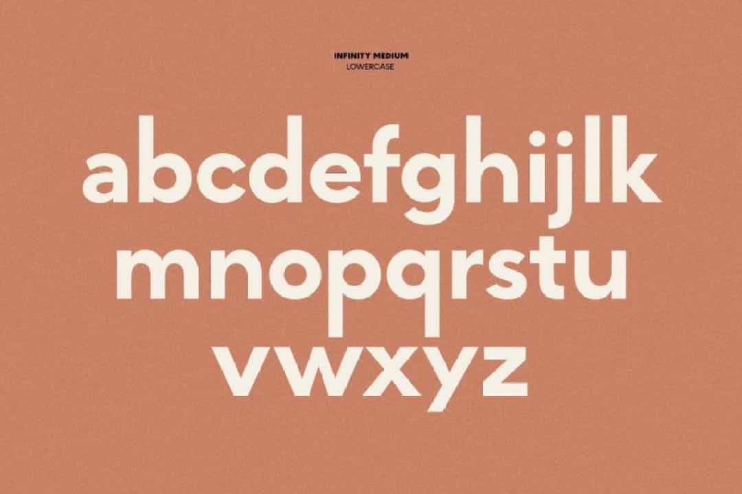 Made Infinity Font Image 3