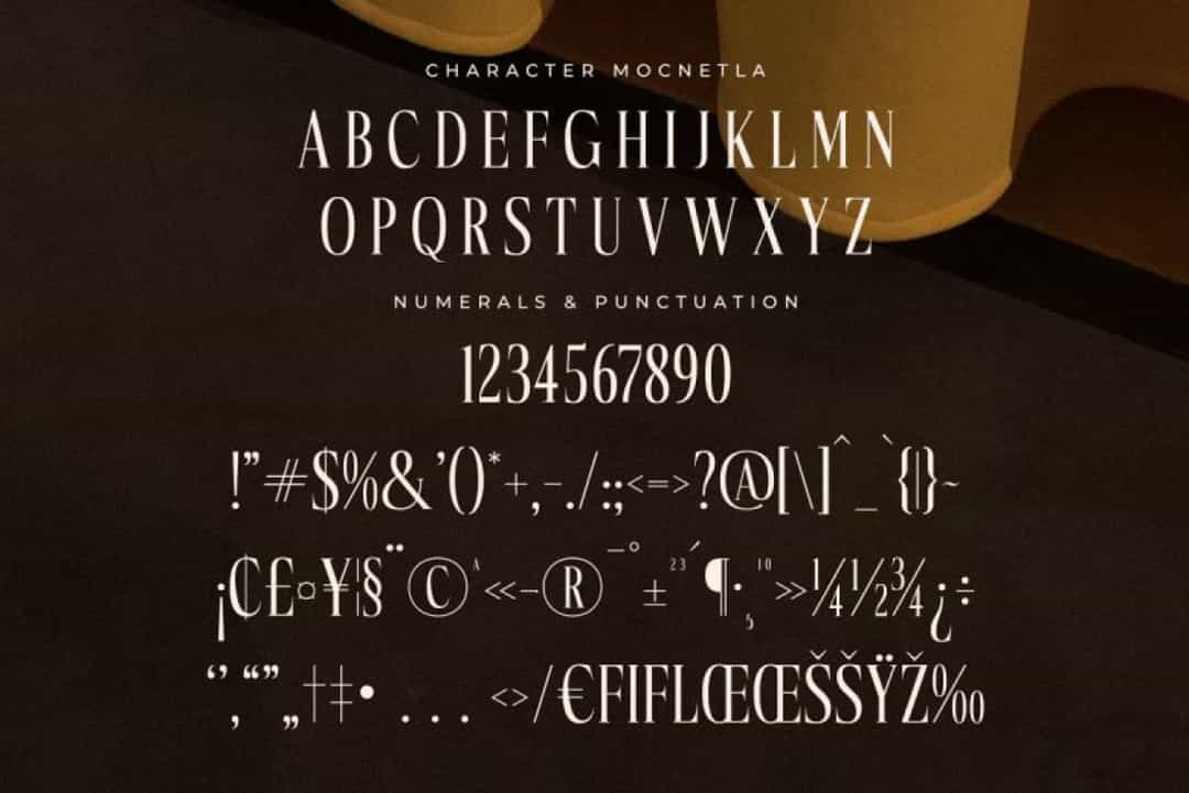 Mocnetla Font Image 3