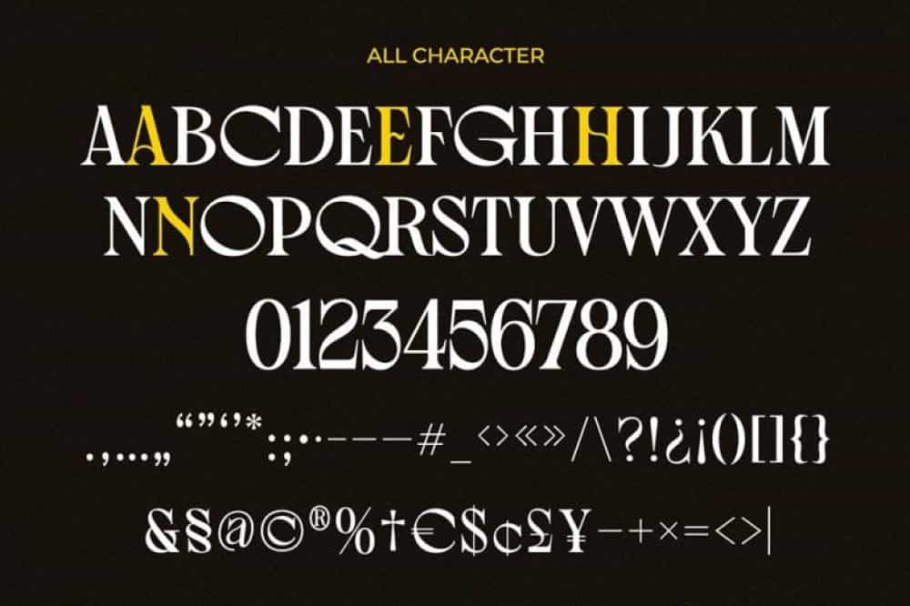 Noorge Karlos Font Image 3