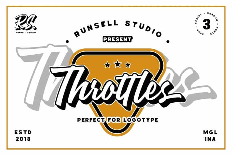 Throttles Logotype Image 1