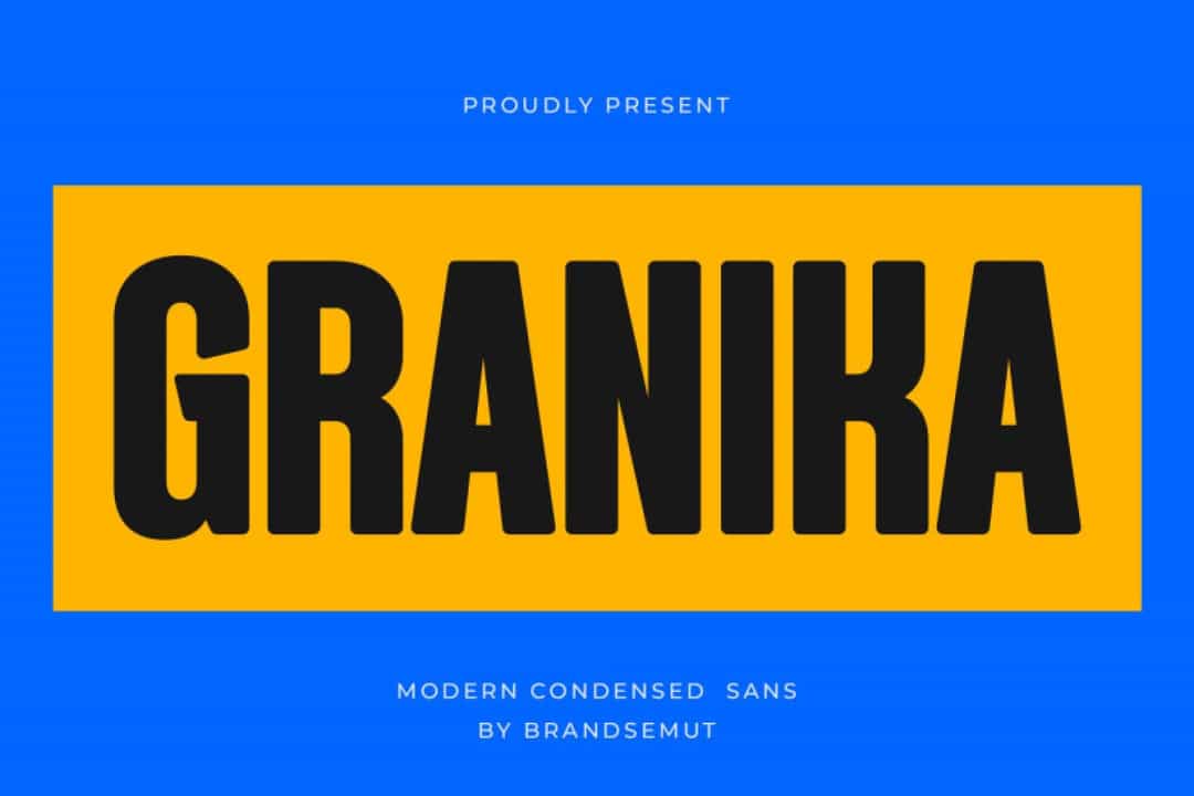 Granika Font Image 1