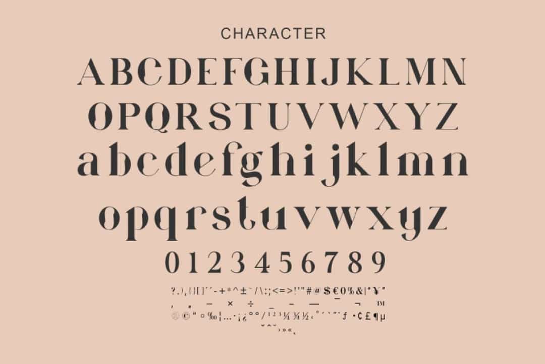 Famous Ligature Font Image 3