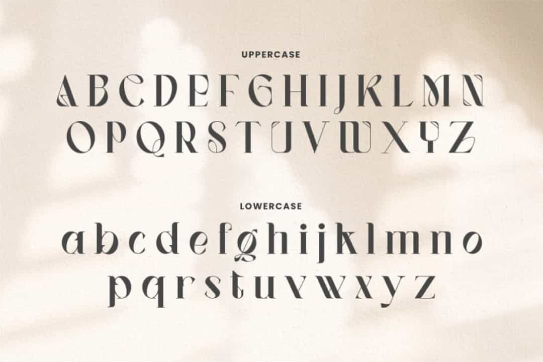 Vagues Font Image 2