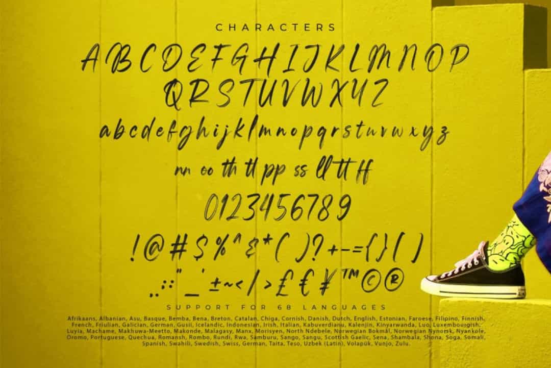 Hostrange Font Image 3