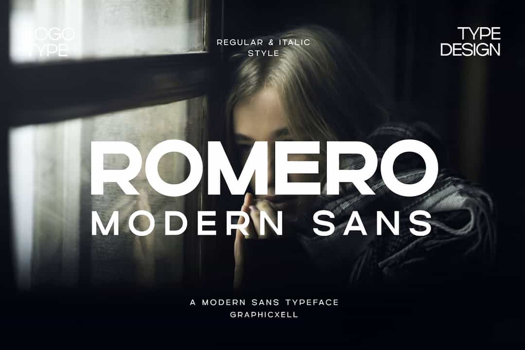 Romero Font Image 1