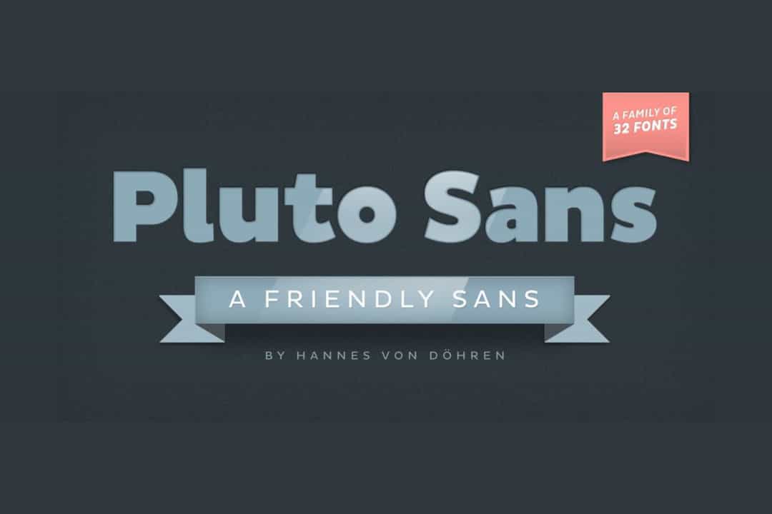 Pluto Sans Font Image 1