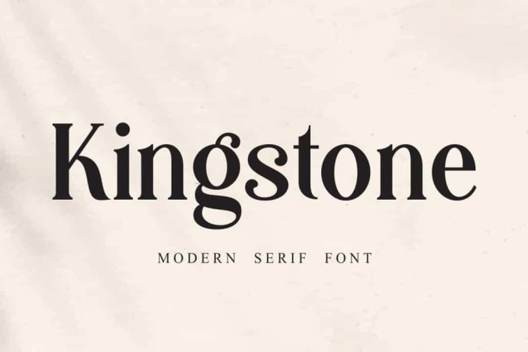 Kingstone Serif Font Image 1