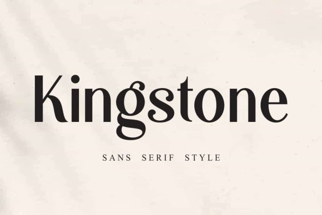 Kingstone Sans Font Image 1