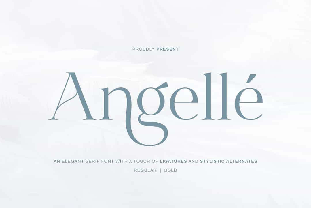 Angelle Font Image 1