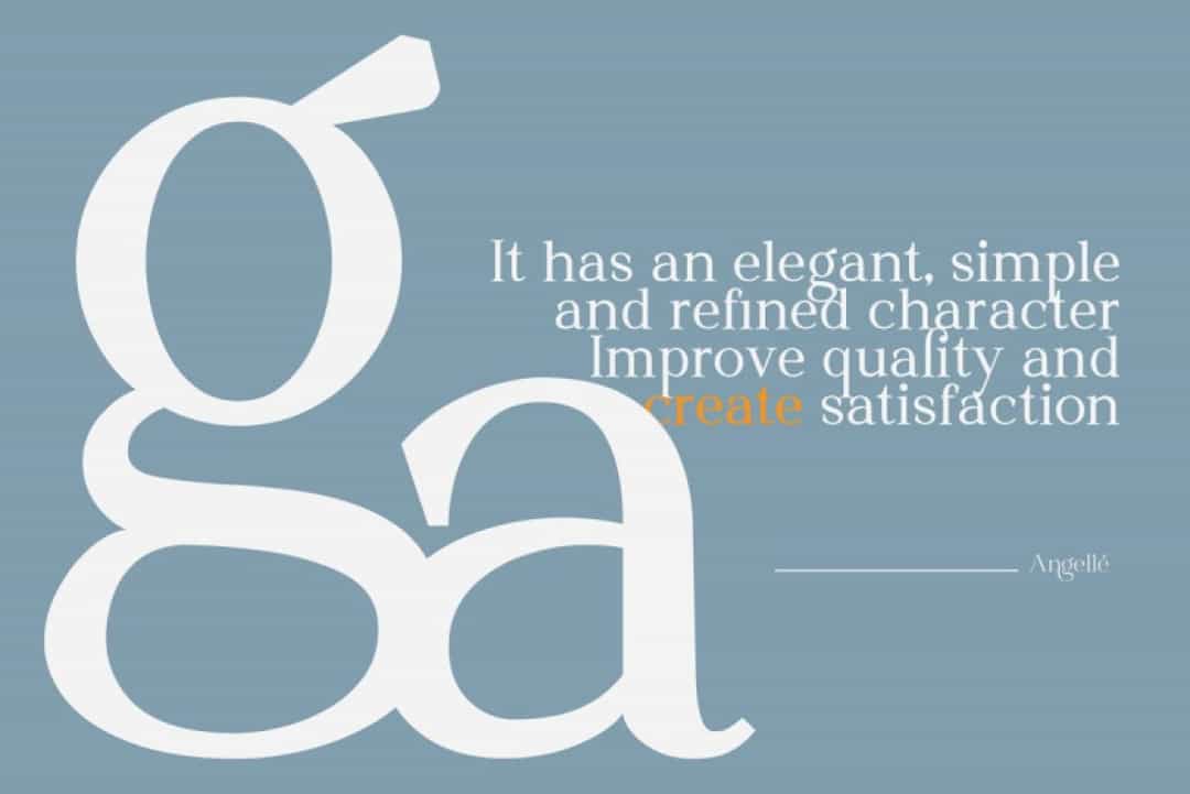 Angelle Font Image 3