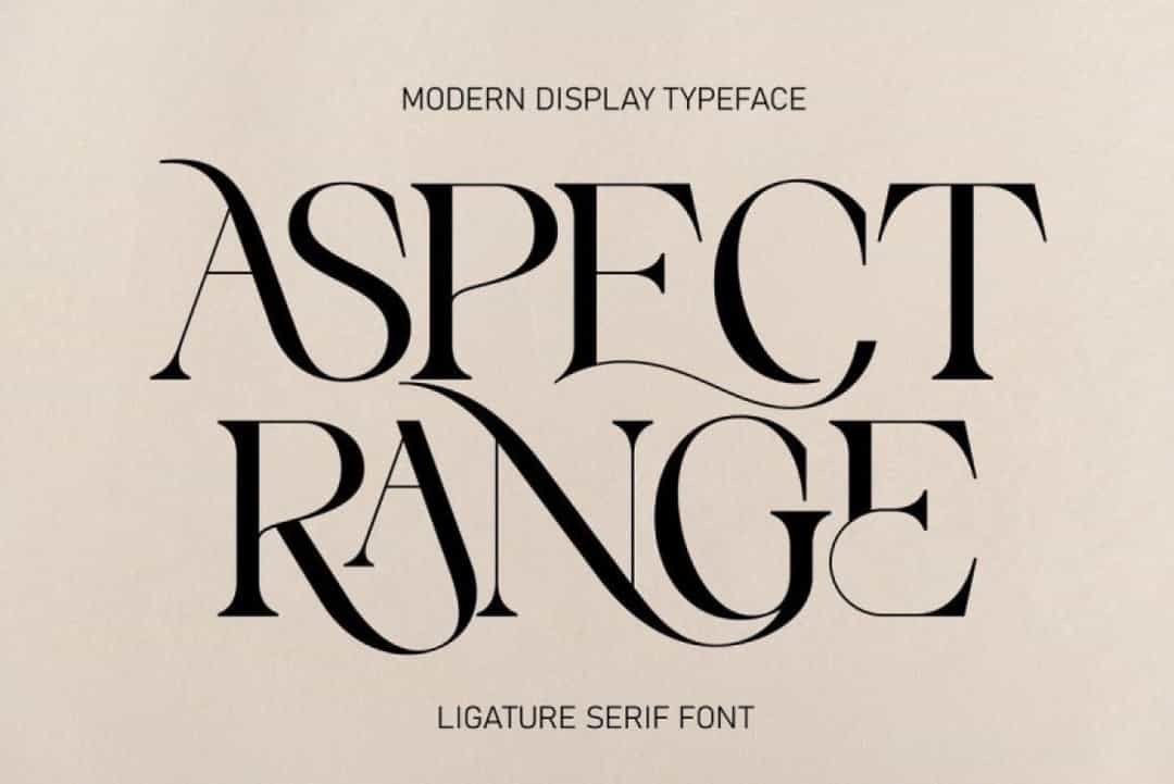 Aspect Range Font Image 1