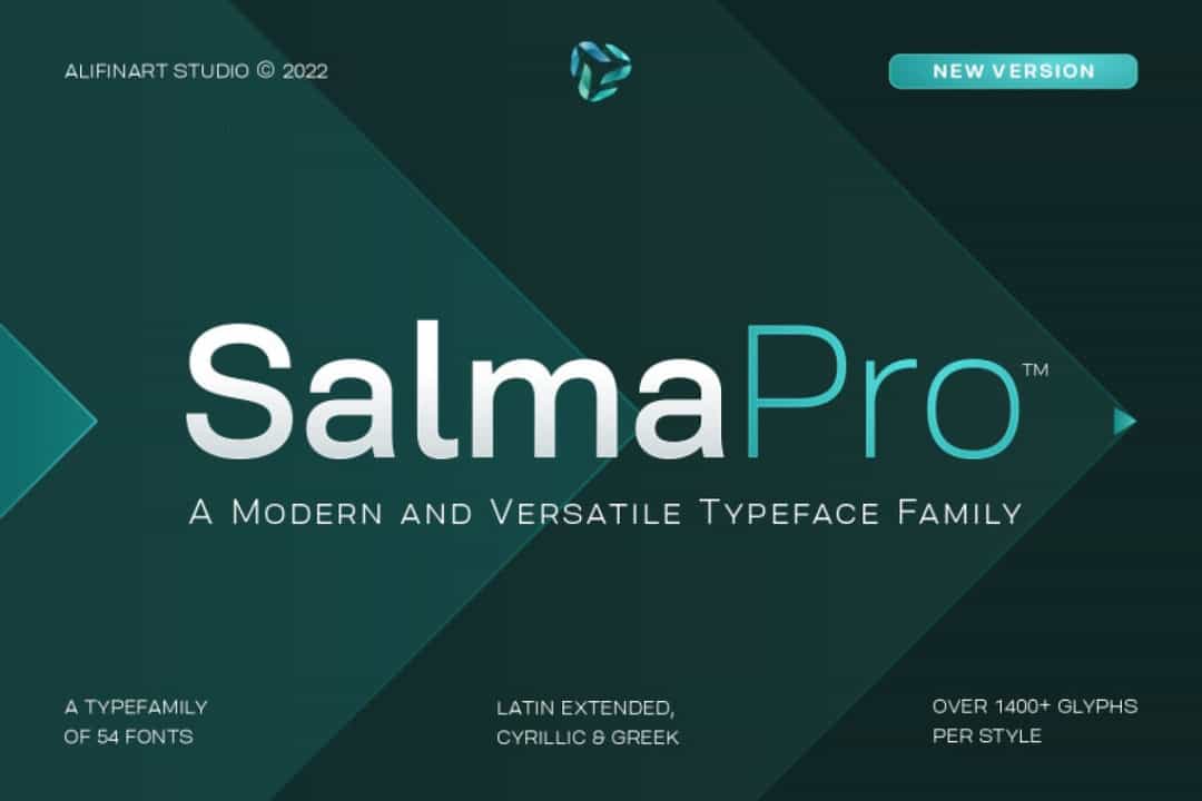 Salma Pro Font Image 1