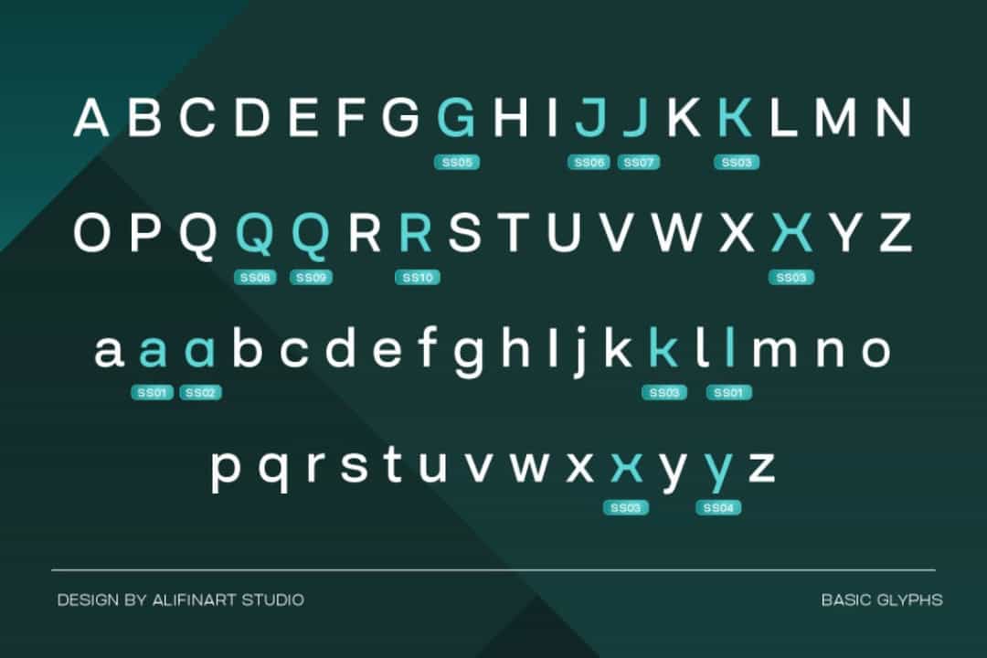 Salma Pro Font Image 3