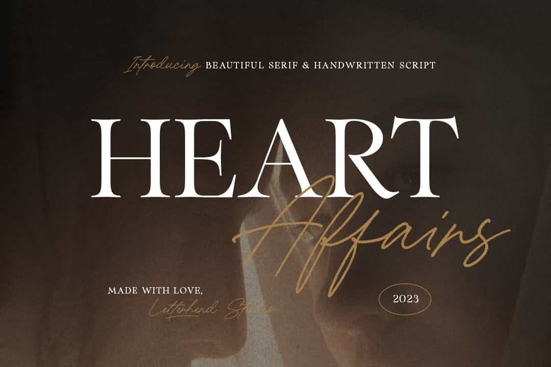 Heart Affairs Font Image 1