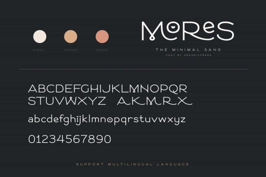 Mores Font Image 3