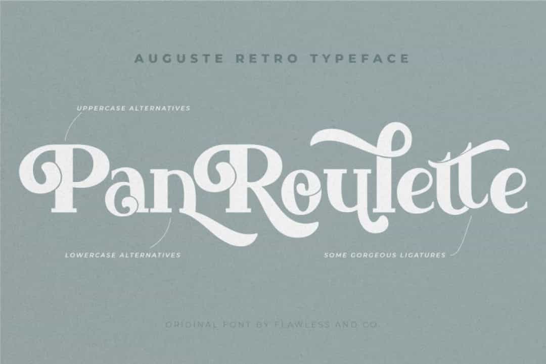 Auguste Font Image 2