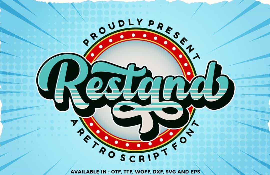 Restand Font Image 1