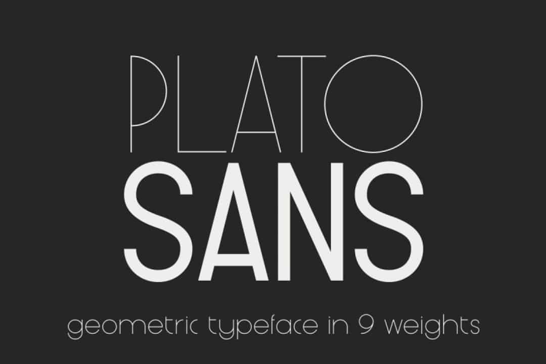 Plato Sans Font Image 1