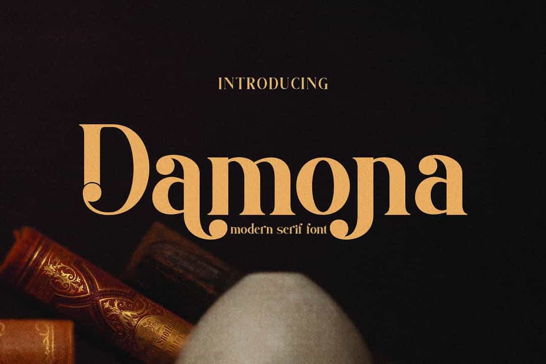 Damona Font Image 1