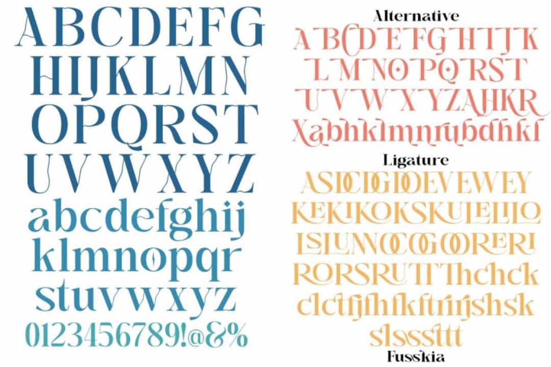 Fusskia Font Image 3