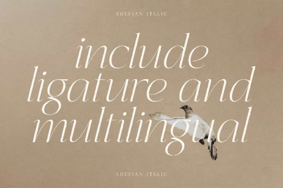 Shefian Font Image 2